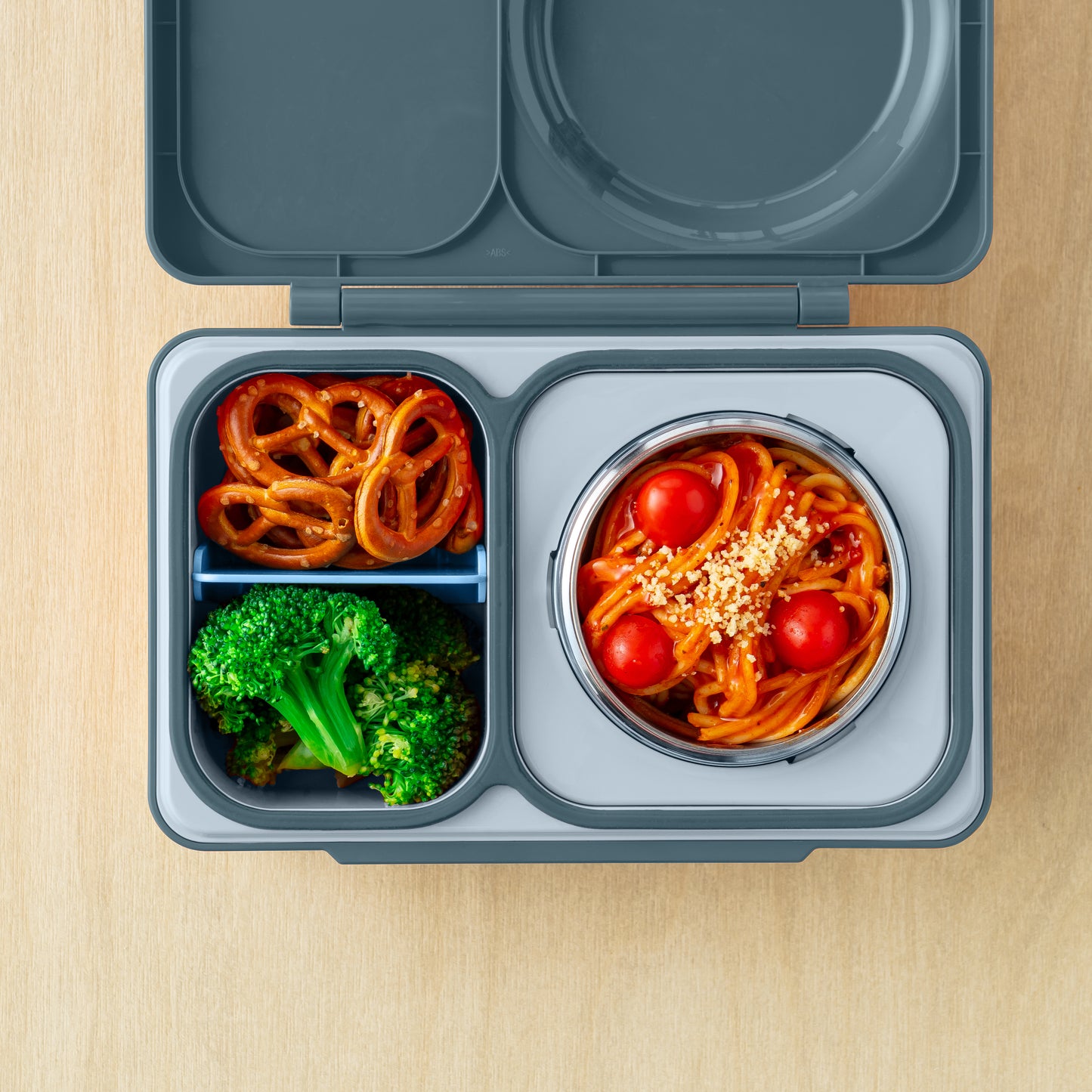 OmieBox UP Hot and Cold Bento Box - Graphite