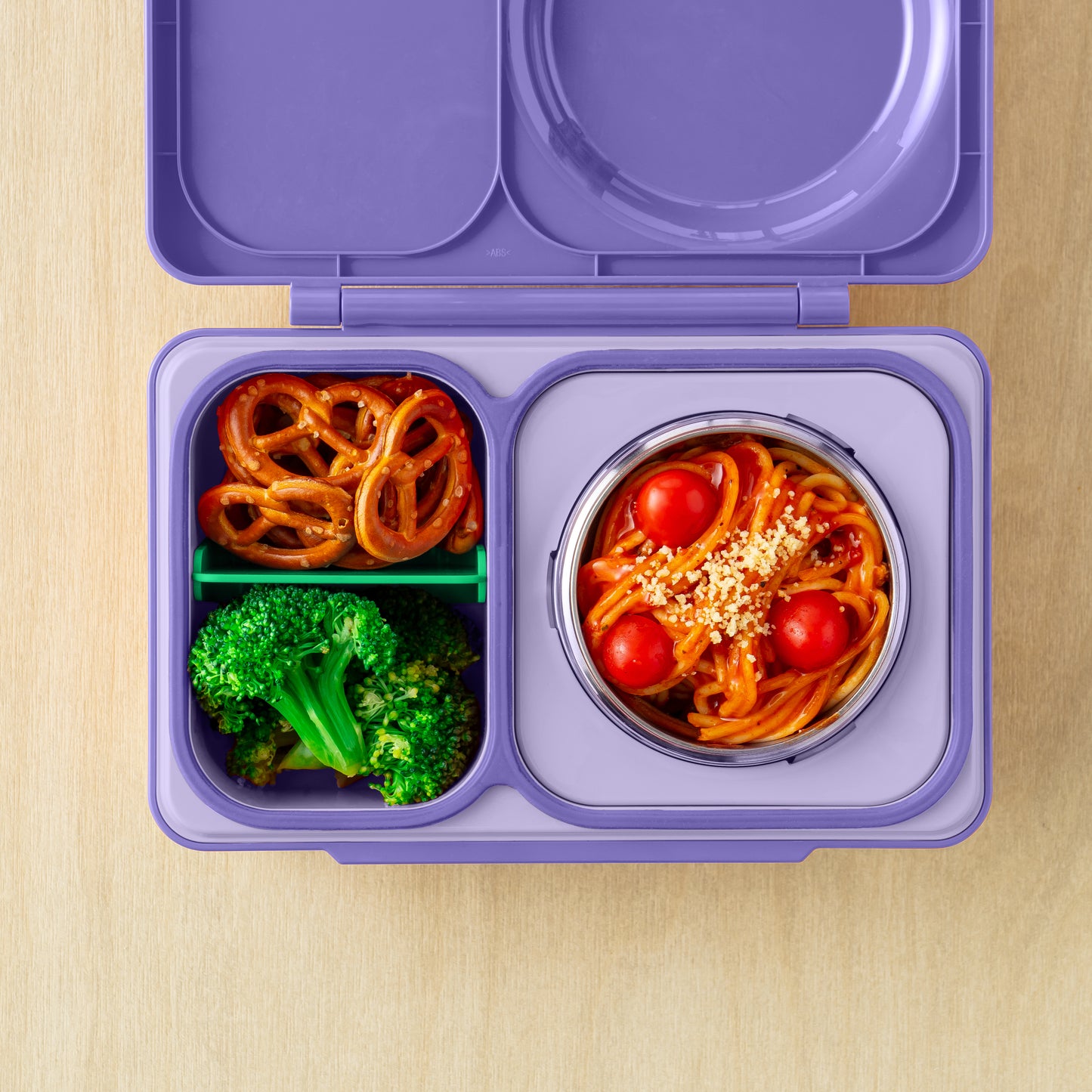 OmieBox UP Hot and Cold Bento Box - Galaxy Purple