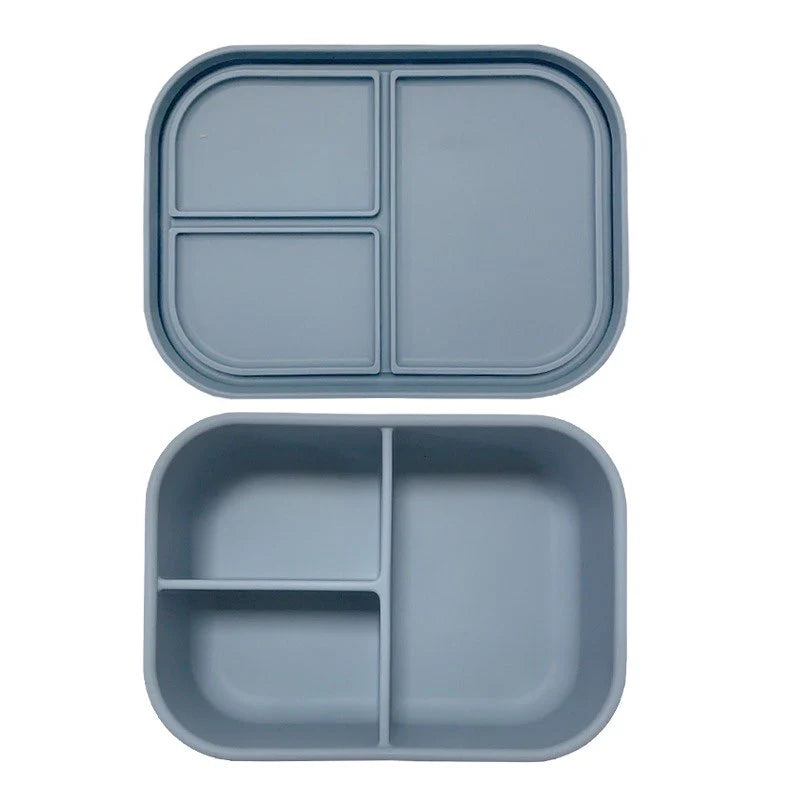 Apollo Silicone Bento 3 Snack - Blue