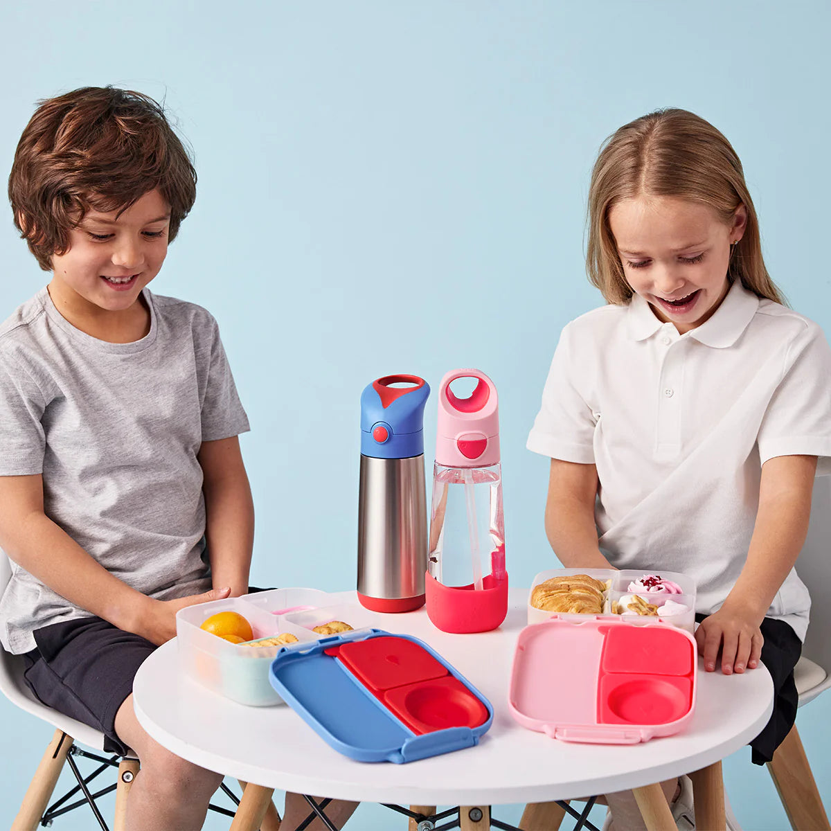 b.box Insulated Drink Bottle 500ml - Flamingo Fizz