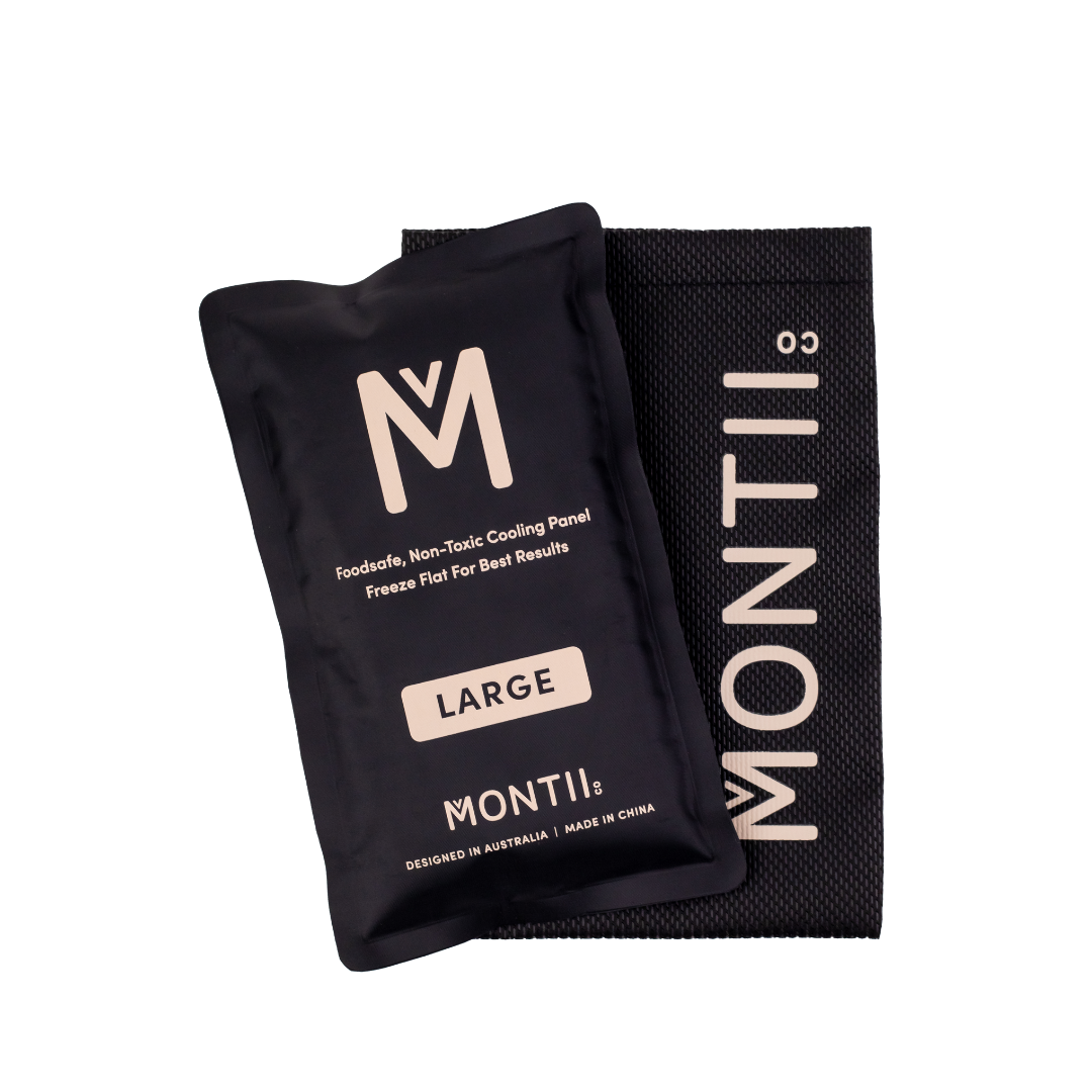 MontiiCo Large Insulated Lunch Bag - Safari