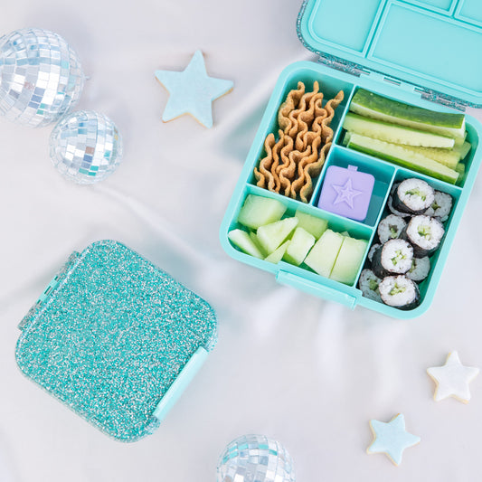 MontiiCo Bento 5 - Turquoise Glitter