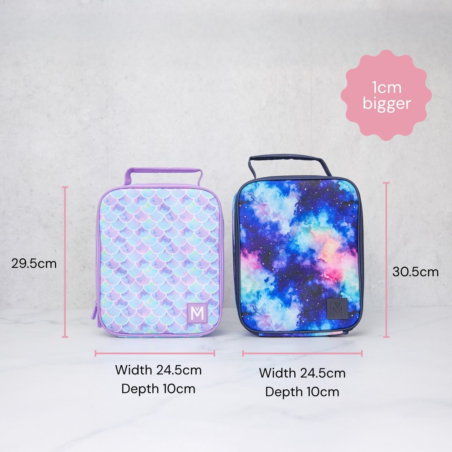 MontiiCo Large Insulated Lunch Bag - Splat