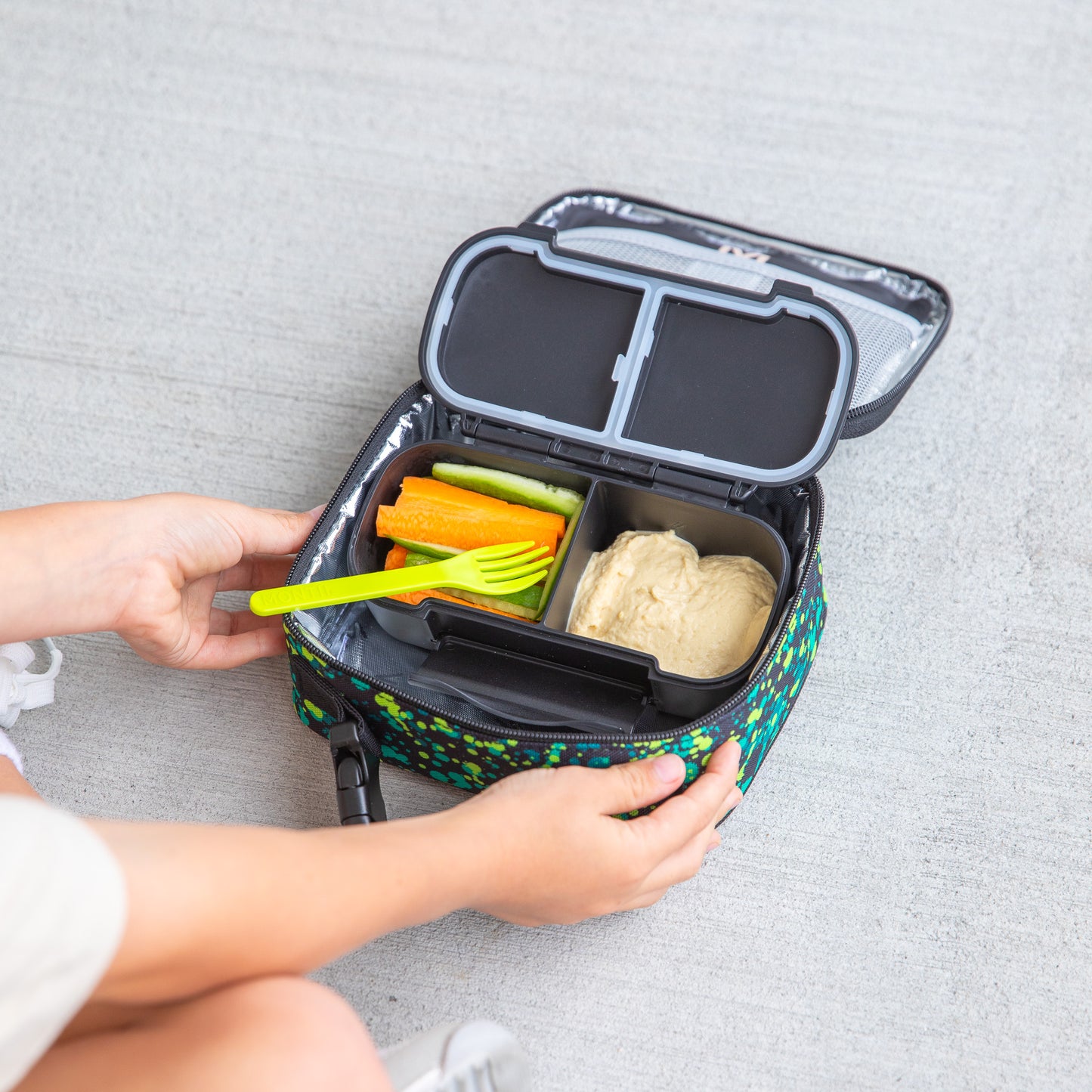 Montii.Co MINI Insulated Lunch Bag - Splat