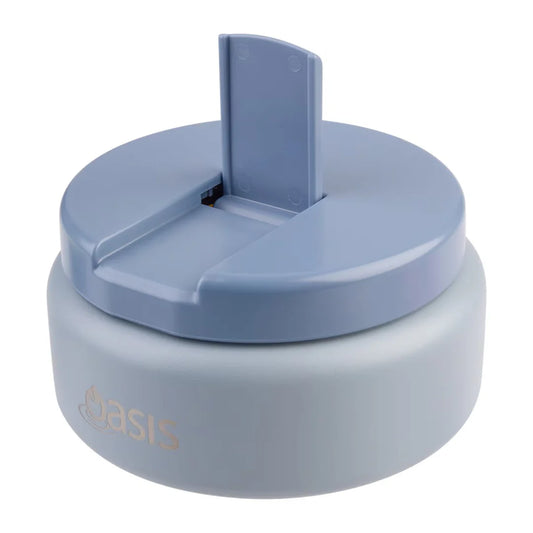 Oasis Kids Insulated Food Jar & Flask 230ml - Hazy Blue