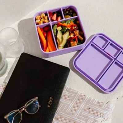 The Zero Waste People BIG Silicone Lunch Box - Lilac