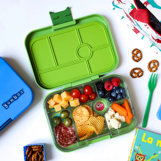 Yumbox Original - 6 Compartment - Jurassic Green