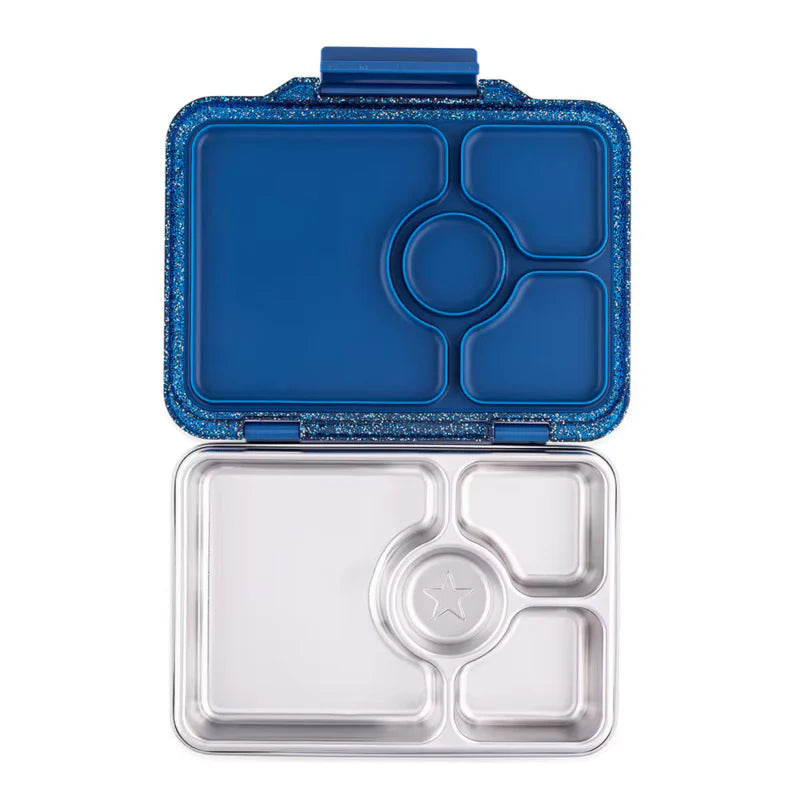 Yumbox Prêt Stainless Steel Lunchbox - Twilight Blue Glitter