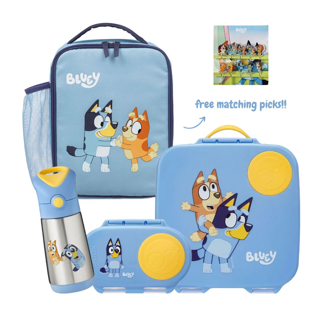 Bluey Backpacks and Lunch Boxes - The Australian Food Shop