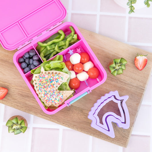 Lunch Punch Sandwich Crimp Cutter Unicorn– kids Sandwich Cutter from Baby Bento