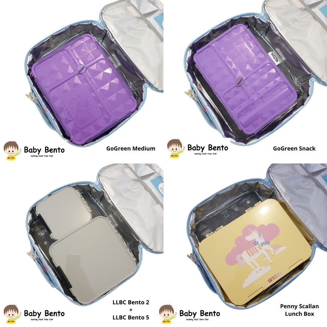 Spencil Insulated Lunch Bag with Chill Pack - Jurassic Kingdom