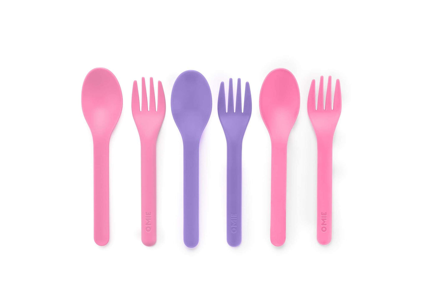 Omie Cutlery Pod Set - Pink