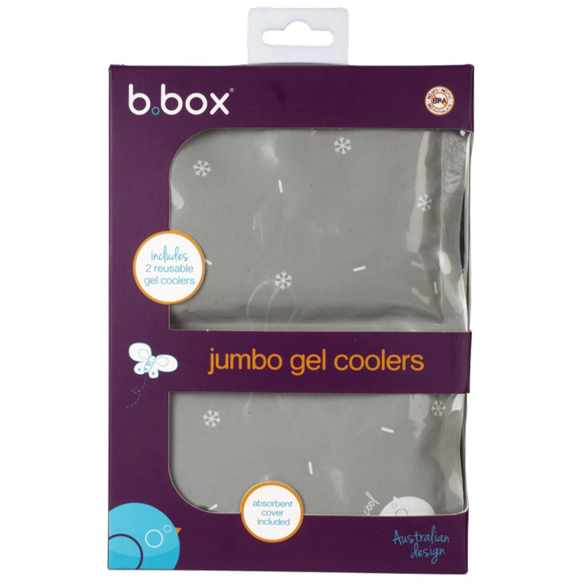 B.box Jumbo Gel Twin Pack