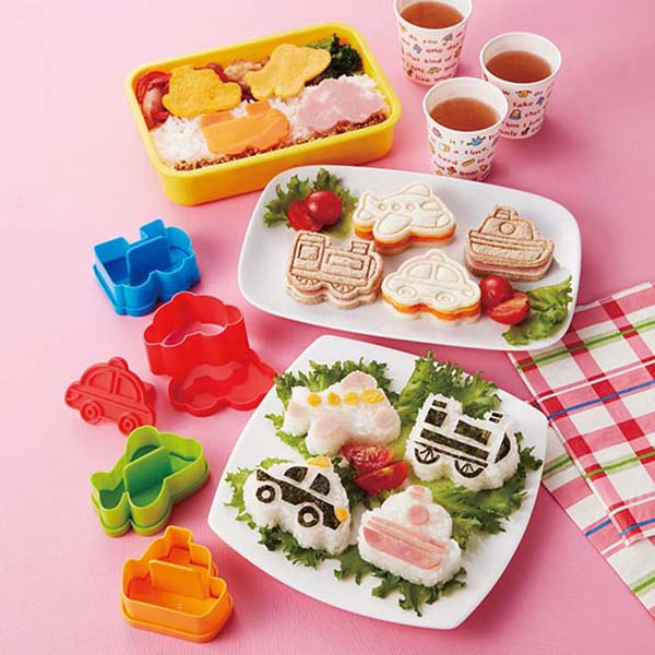 Transport Sandwich Cutter and Stamp set - BabyBento
