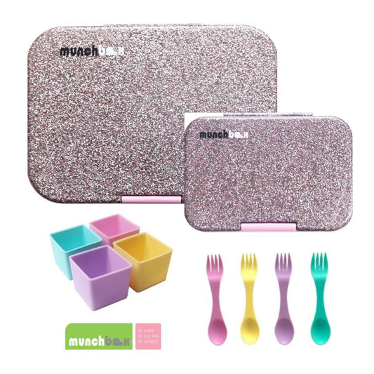 Munchbox Package - Sparkle Pink