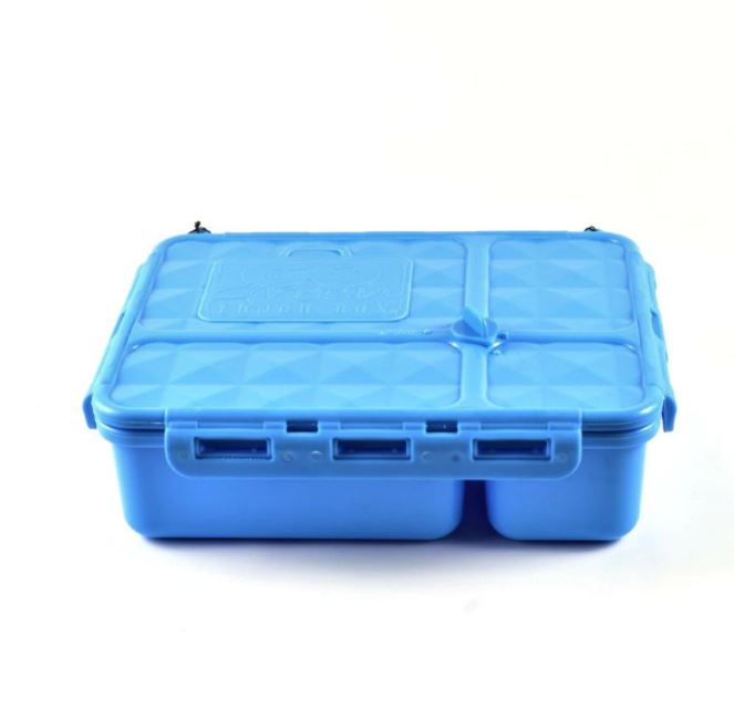 Go Green Medium Lunch Box - Blue