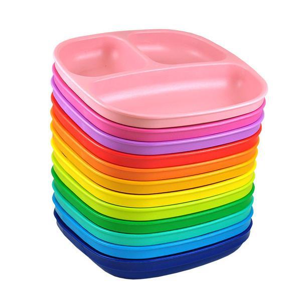 Re-Play Plate - Black - Baby Bento