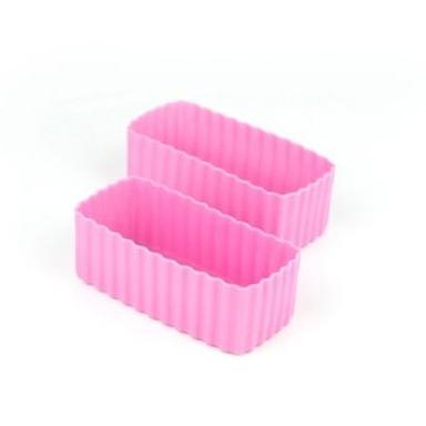 Bento Cups Rectangle - Pink