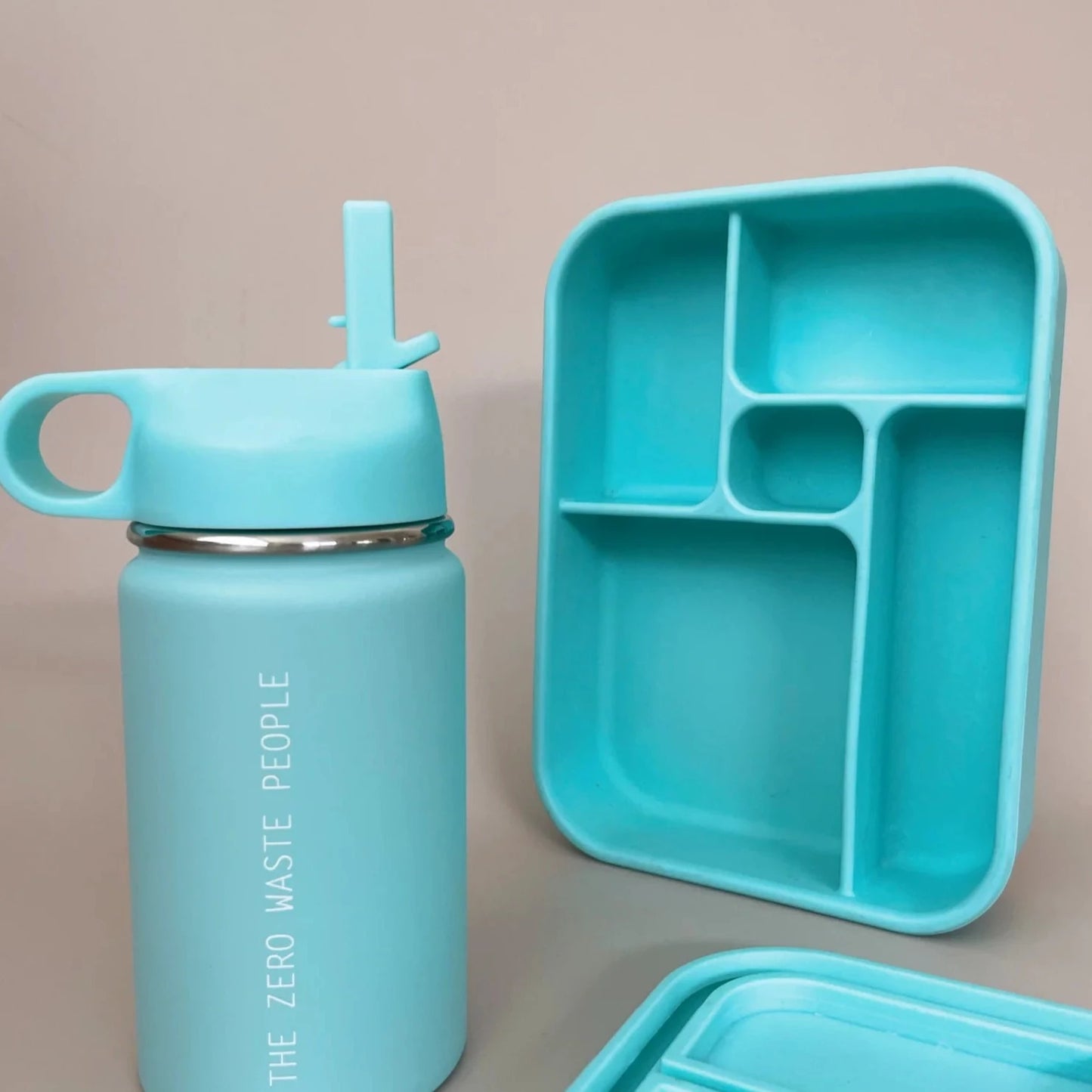 The Zero Waste People Silicone Lunchbox - Aqua