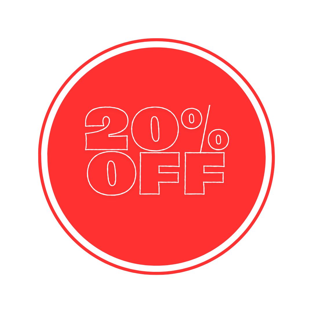 20% off