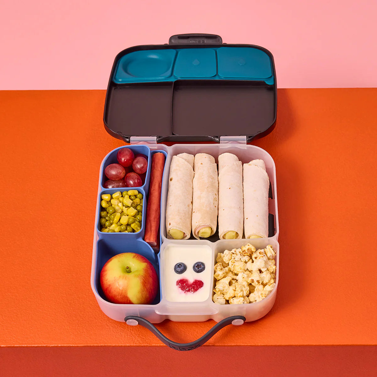 b.box Silicone Bento Tray : Lunch - Ocean