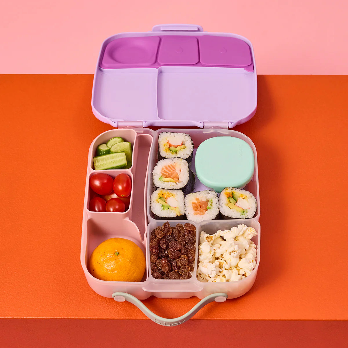 b.box Silicone Bento Tray : Lunch - Berry