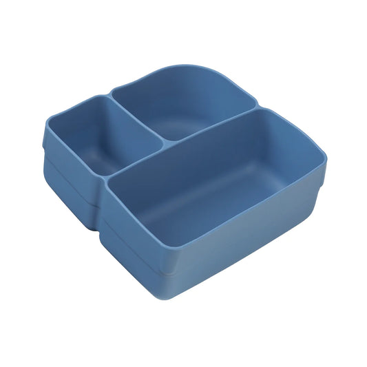 a picture of b.box Silicone Bento Buddy : Lunch -  Ocean on a white background for a fun bento meal