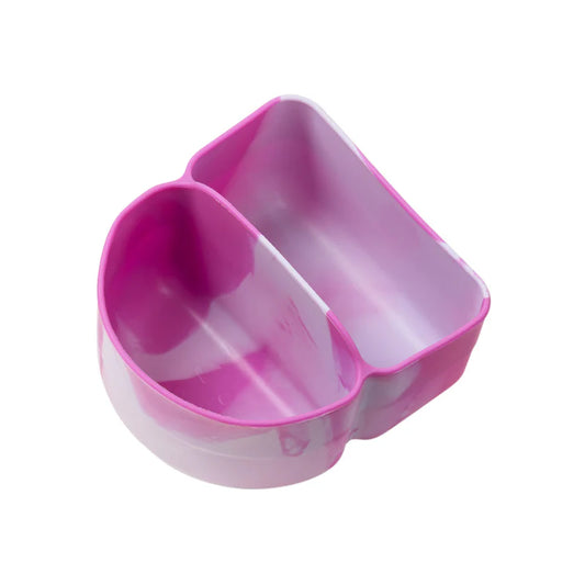 a picture of b.box Silicone Bento Buddy : Snack - Cosmic on a white background for a fun bento meal