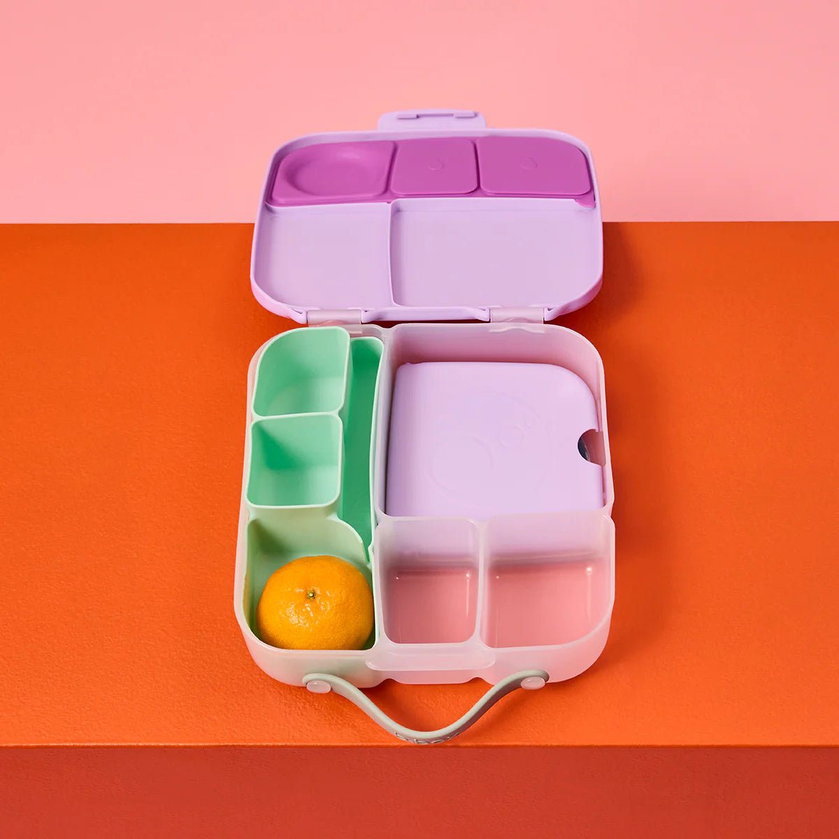 b.box Silicone Bento Tray : Lunch - Forest