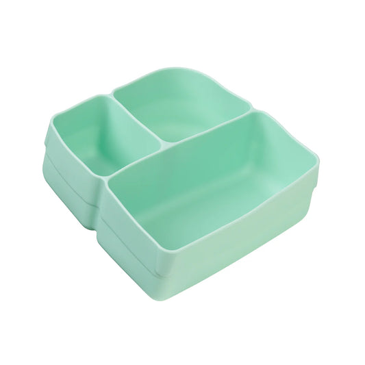 a picture of b.box Silicone Bento Buddy : Lunch - Forest on a white background for a fun bento meal