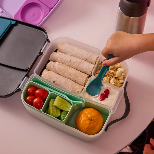 b.box Silicone Bento Tray : Lunch - Forest
