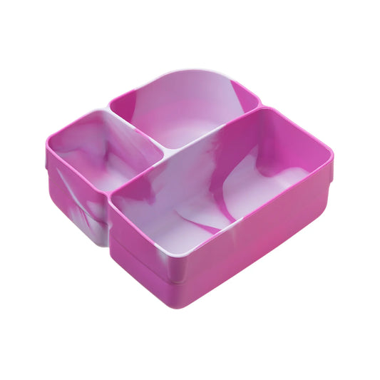 a picture of b.box Silicone Bento Buddy : Lunch -  Cosmic on a white background for a fun bento meal