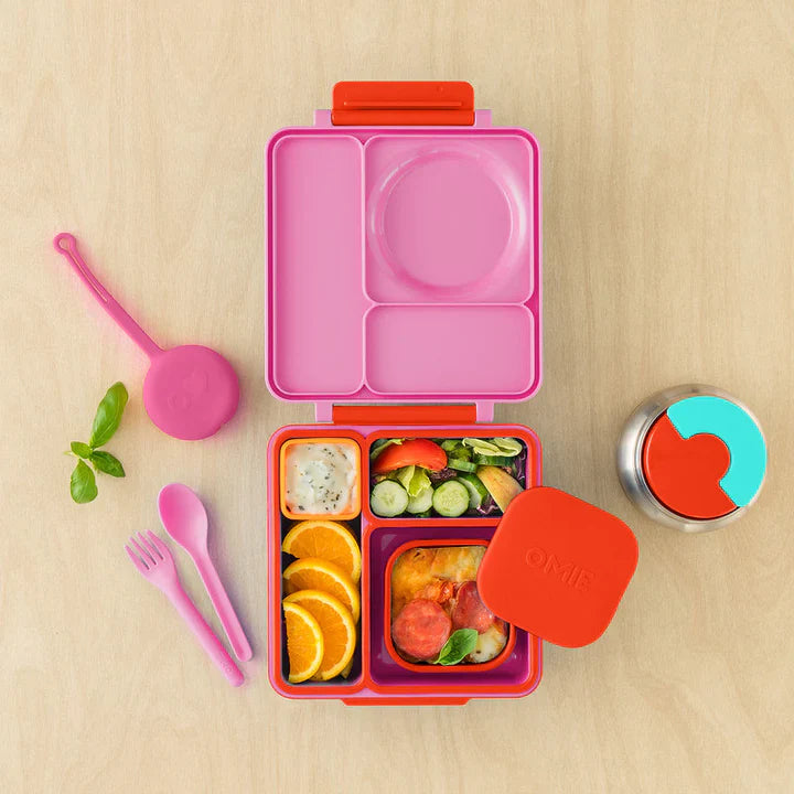 OmieSnack Silicone Container - Orange