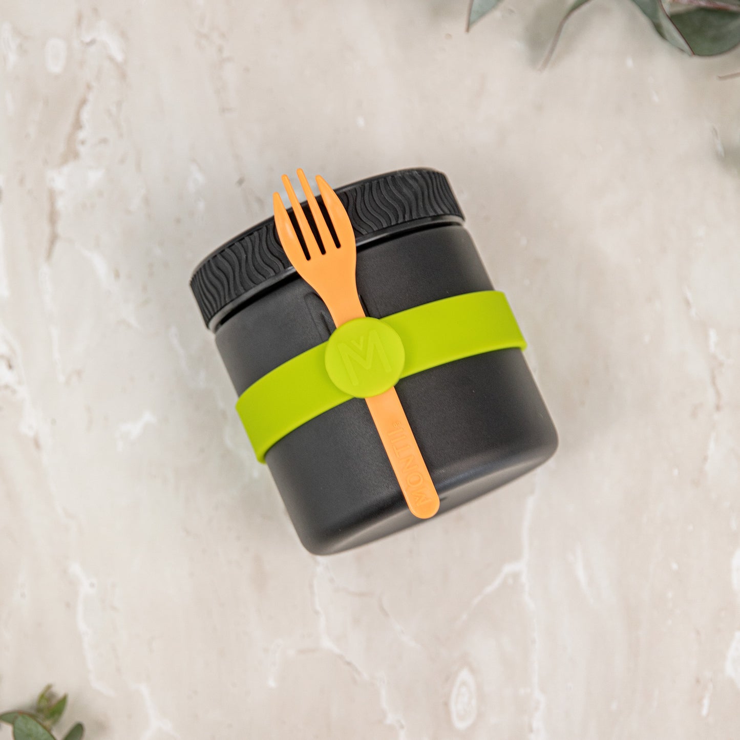 MontiiCo Kids Insulated Food Jar & Flask 400ml  - Midnight