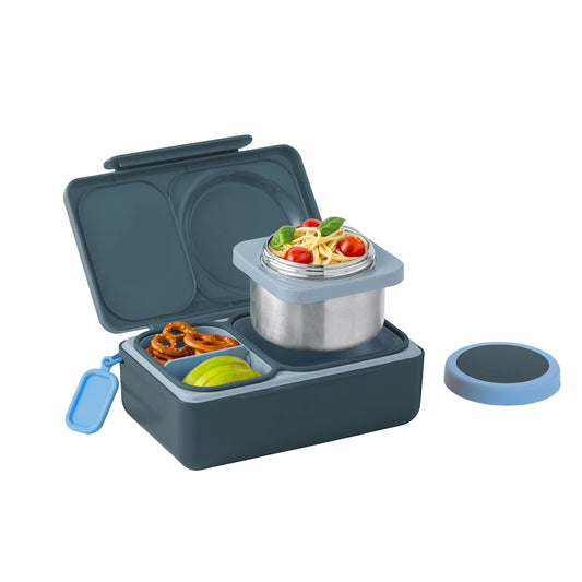 OmieBox UP Hot and Cold Bento Box - Graphite