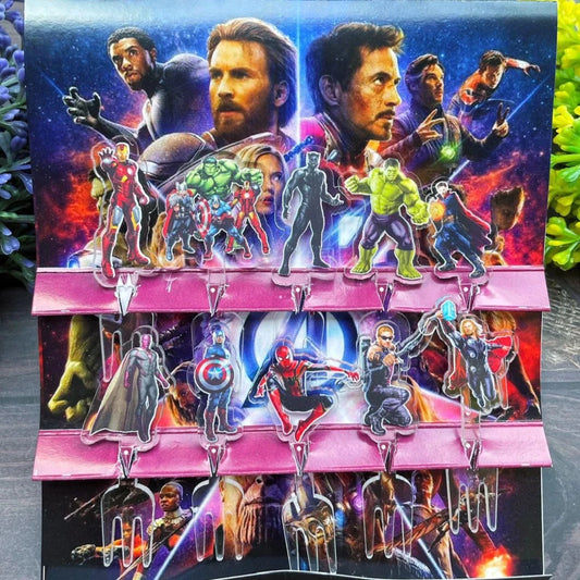 Acrylic Food Picks - Avengers