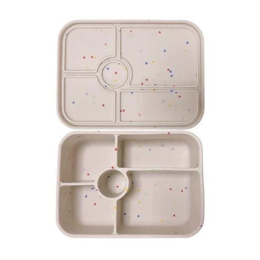 Apollo Silicone Bento 5 Rectangle - Confetti Stars
