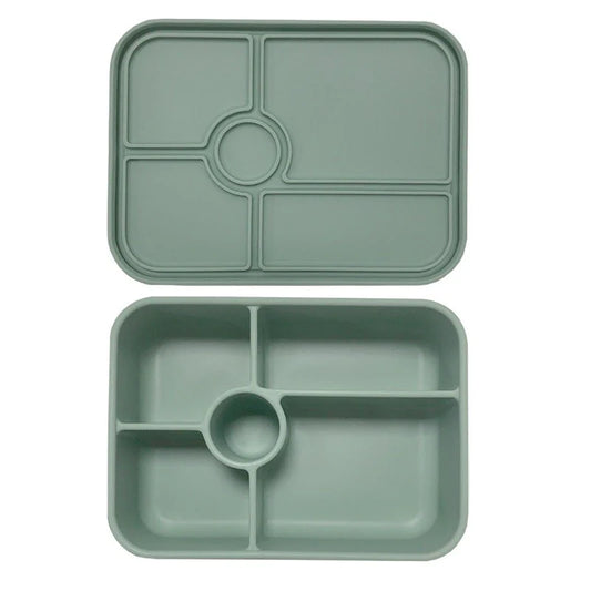 Apollo Silicone Bento 5 Rectangle -Sage