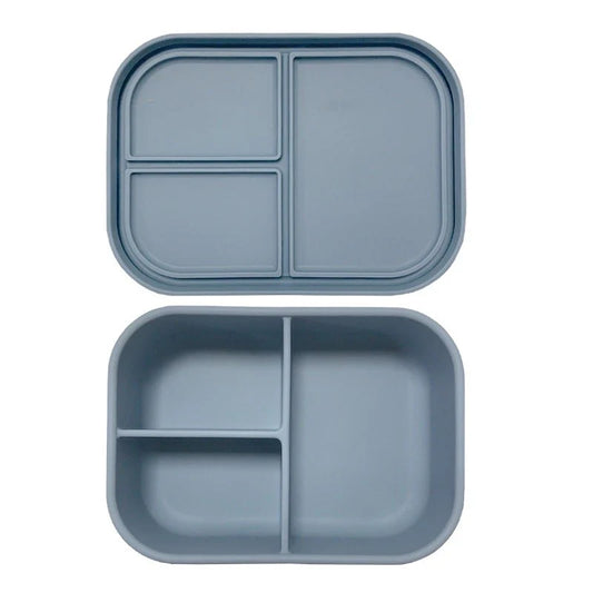Apollo Silicone Bento 3 Snack - Blue
