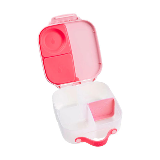 a picture of b.box MINI Lunch Box - Flamingo Fizzon a white background for a super cool lunch box for school