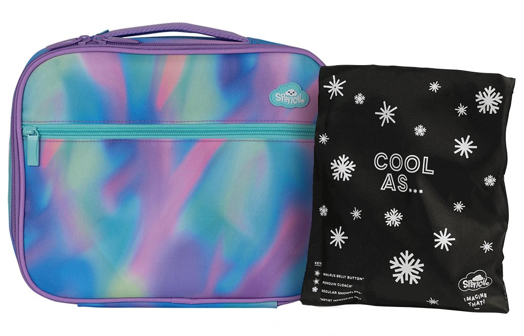 Spencil Insulated Lunch Bag with Chill Pack - Aurora
