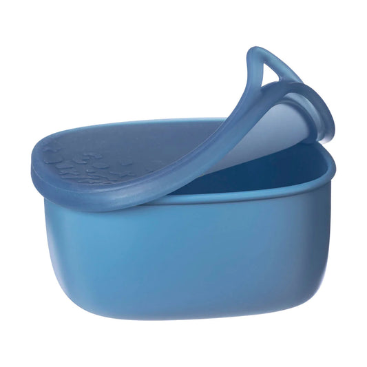 a picture of b.box Lunch Tub - Oceanon a white background for a super cool snack container