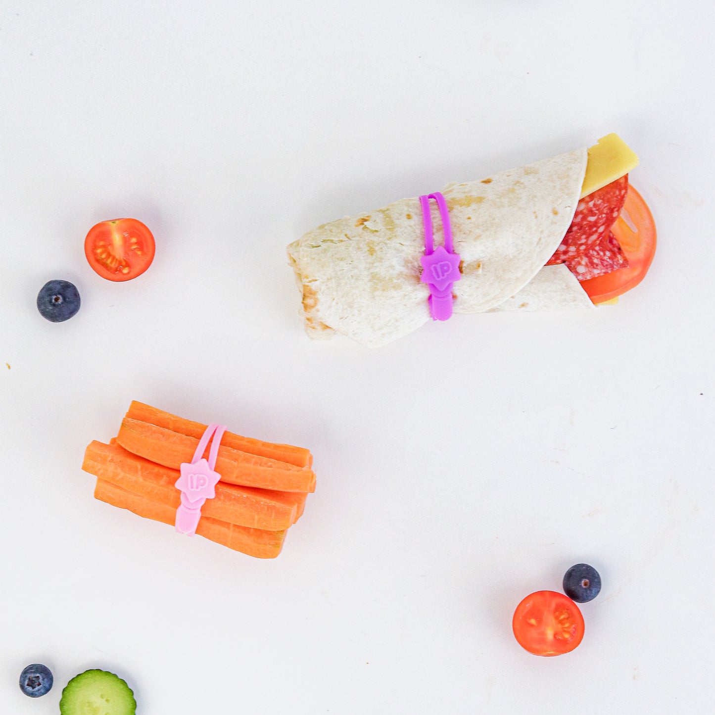Lunch Punch silicone Wrap Bands - Brights