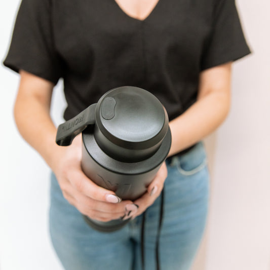 a picture of Calypso MontiiCo Flask Lid  on a white background for sleek drink bottle accessory