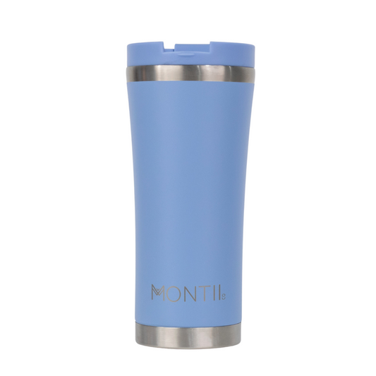 MontiiCo Reusable Insulated MEGA Coffee Cup - Sky