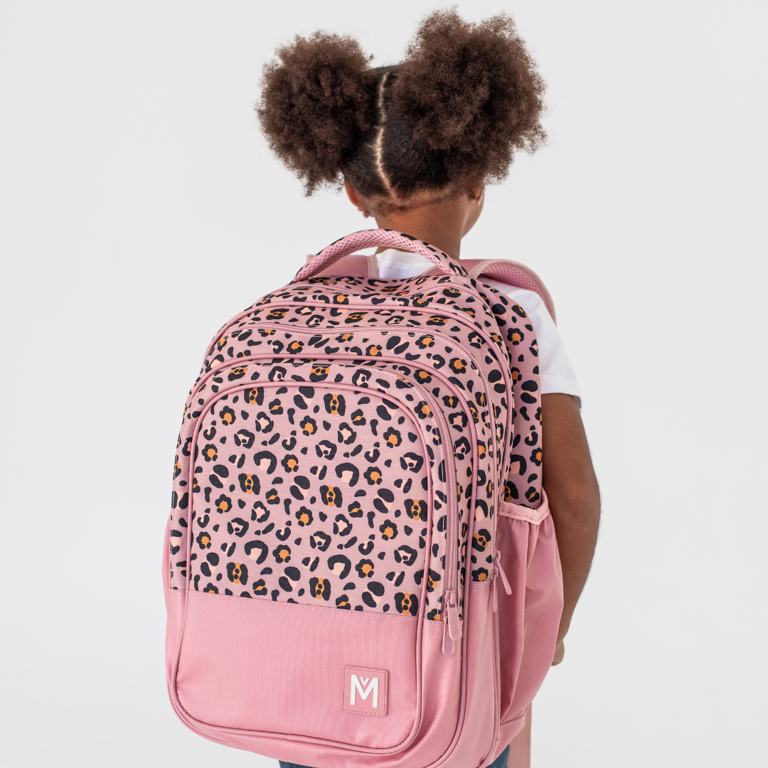 Montii.Co  Backpack - Blossom Leopard