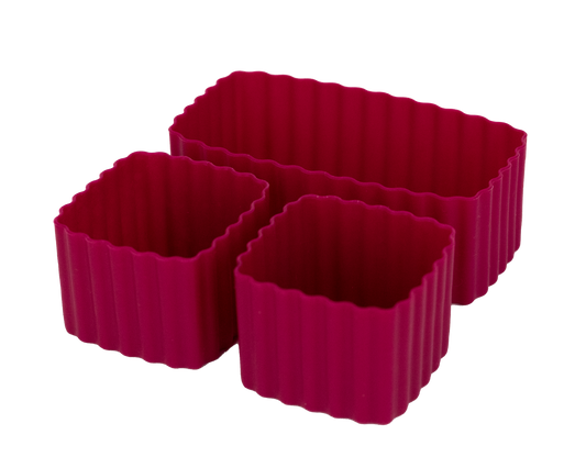 Bento Cups Mixed - Crimson