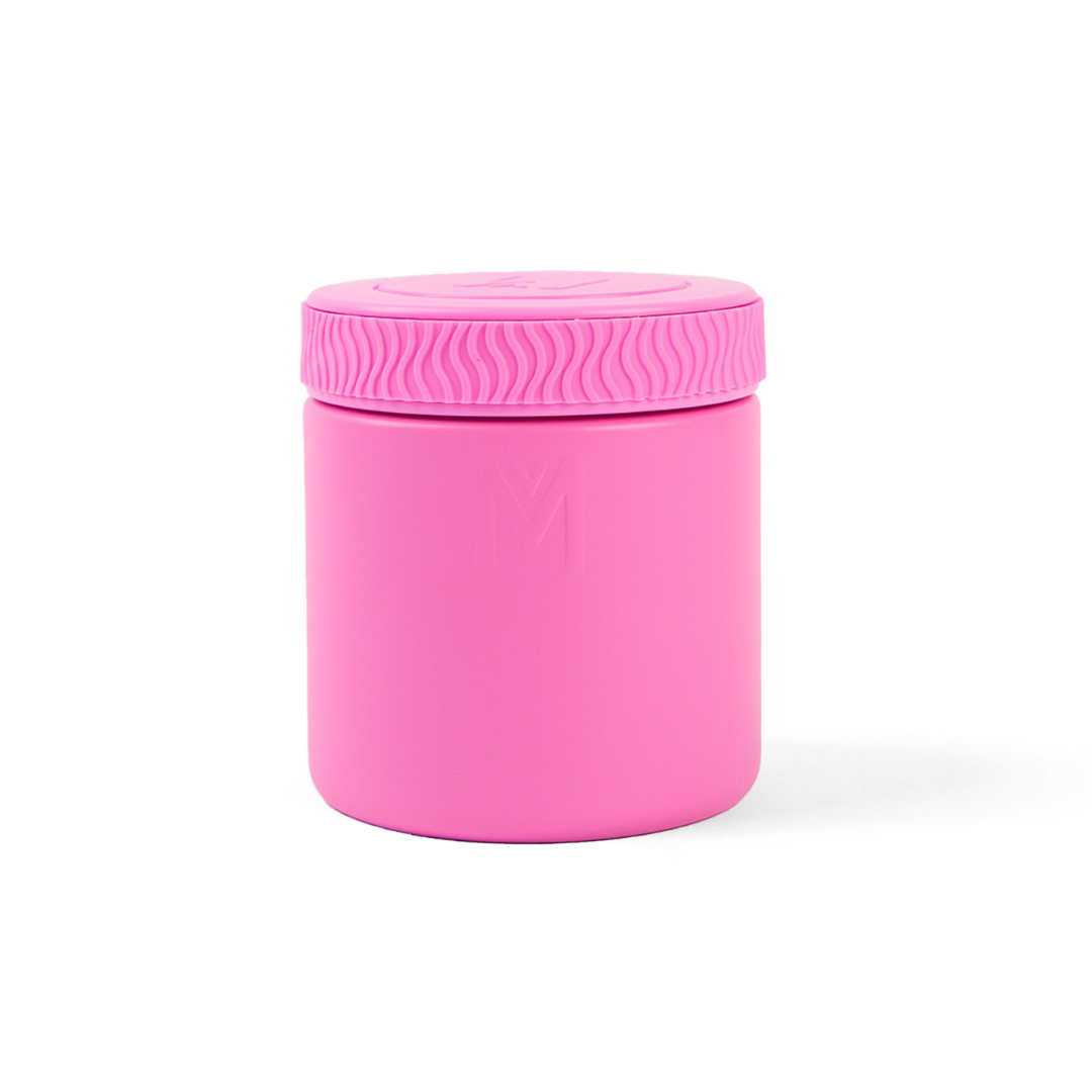 a picture of MontiiCo Insulated Food Jar - Floss on a white background for a fun bento meal
