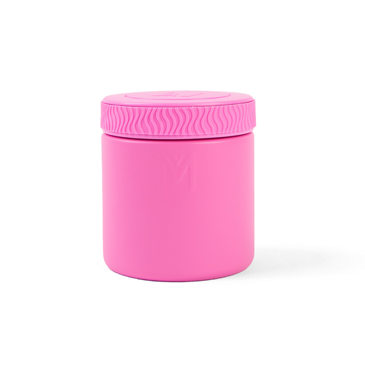 a picture of MontiiCo Insulated Food Jar - Floss on a white background for a fun bento meal