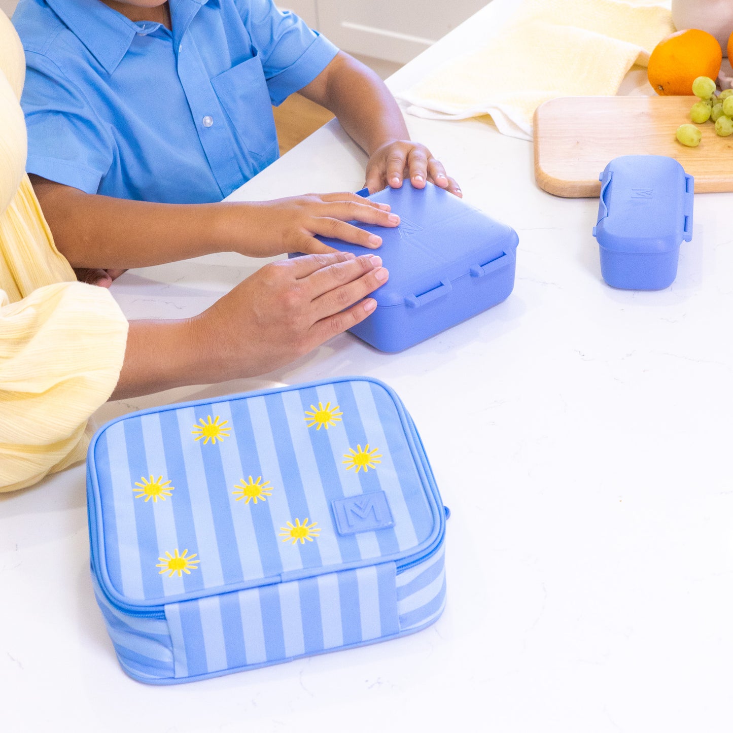 MontiiCo Medium Insulated Lunch Bag - Hello Sunshine
